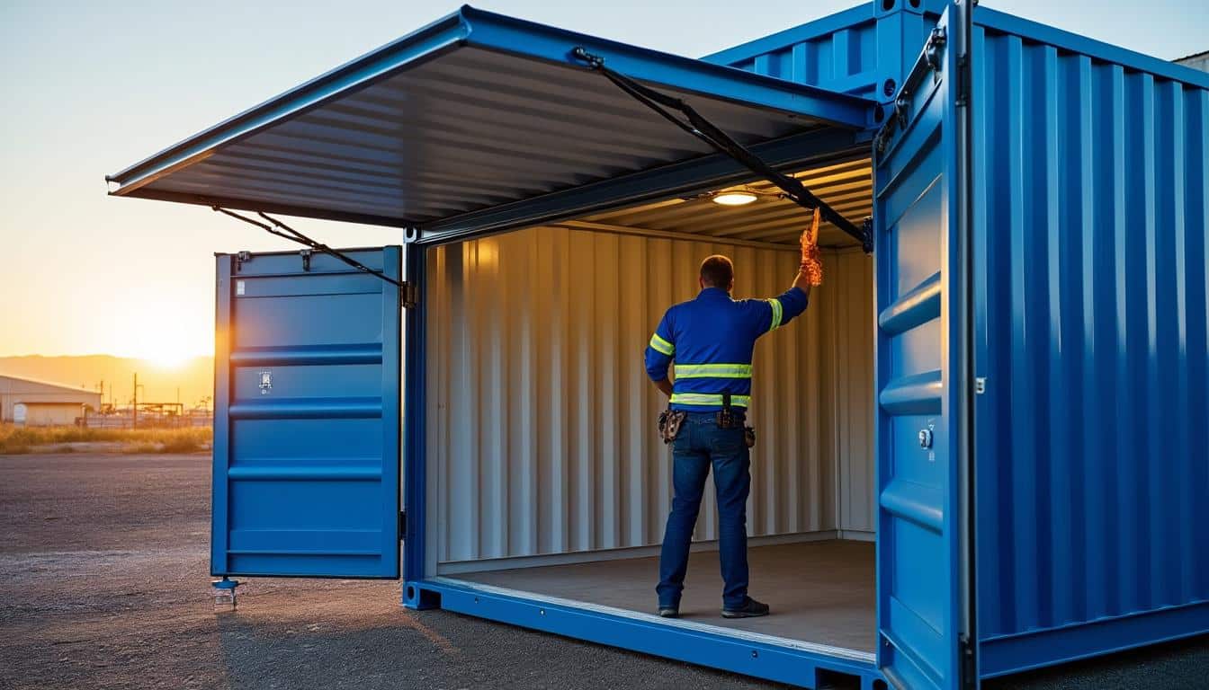 Illustration: Comprendre le fonctionnement du conteneur à toit ouvert