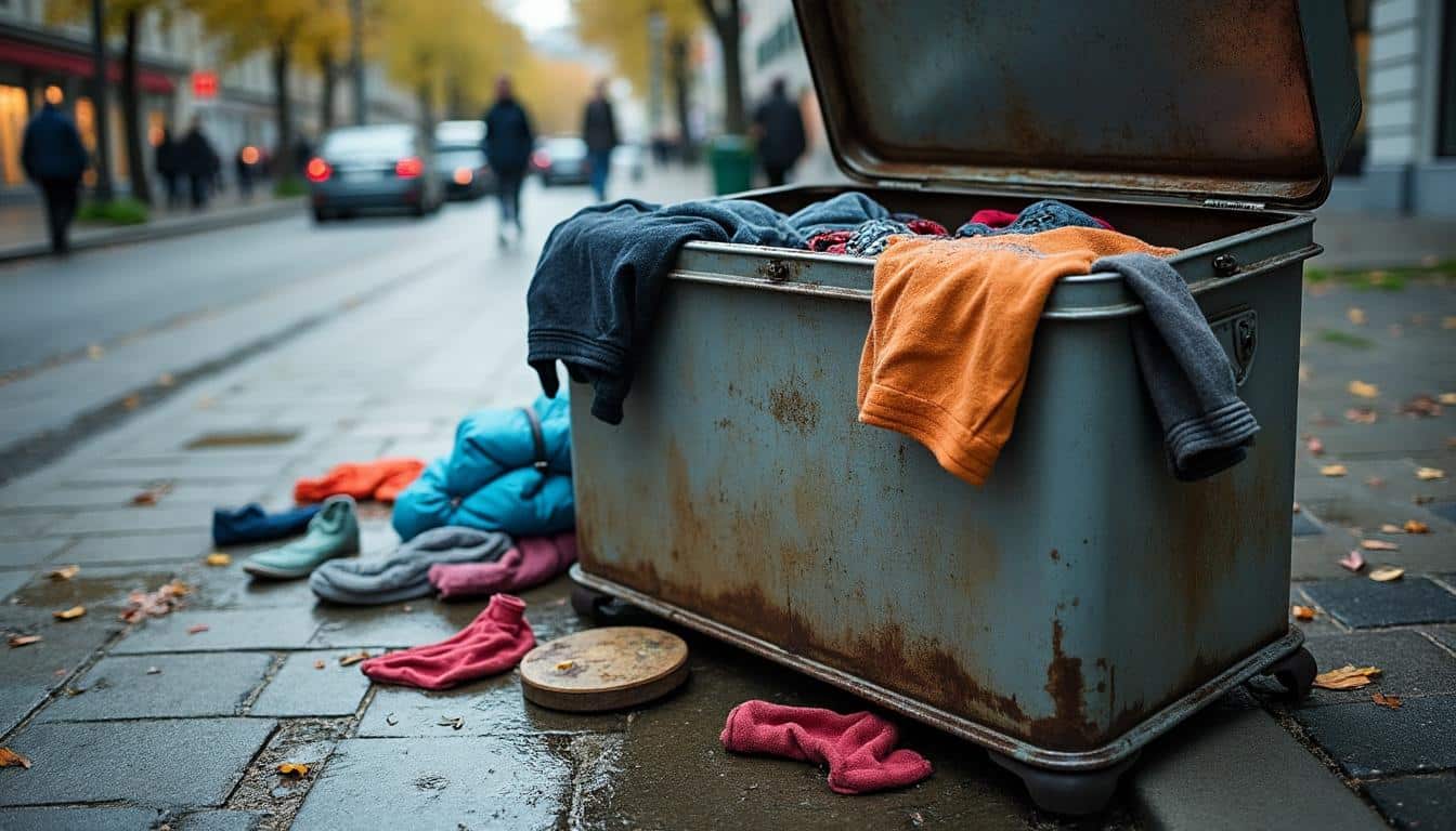 Conteneur de vêtements photos : guide complet pour recycler et valoriser