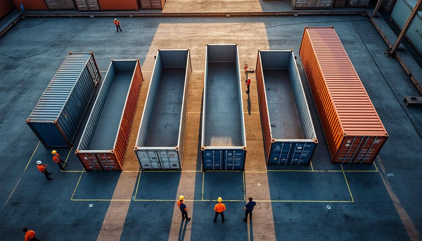 Illustration: Pourquoi les tailles de conteneurs varient-elles et comment cela impacte la surface utile ?