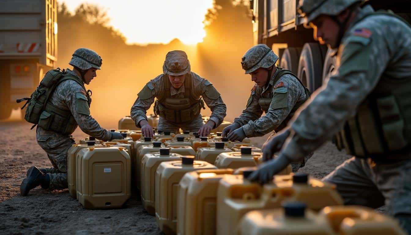Illustration: Comprendre le rôle crucial de la logistique dans la force terrestre