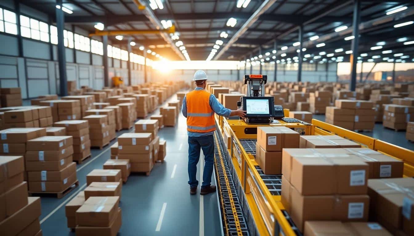 Illustration: Comment le convoyeur logistique transforme la gestion des flux industriels