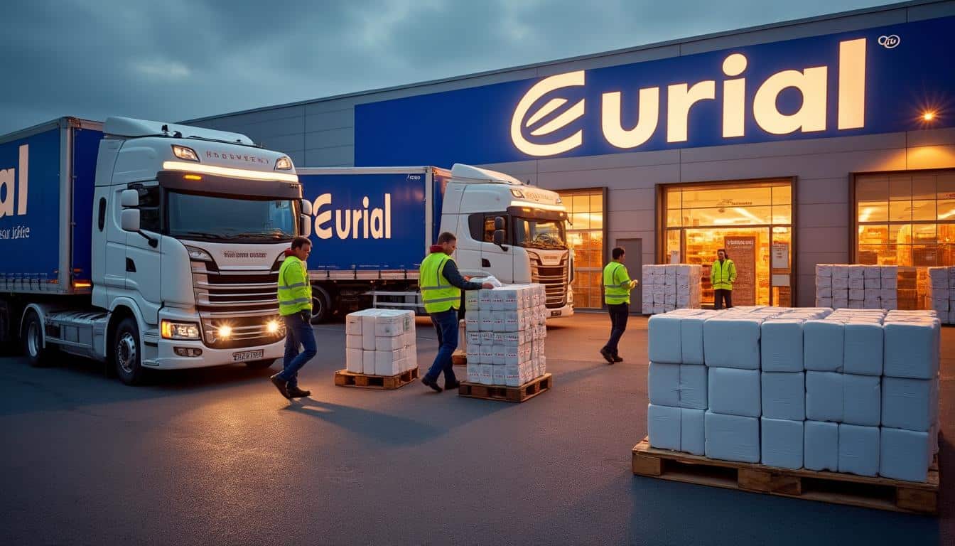 Illustration: Comment la logistique d’Eurial s’inscrit dans le groupe agroalimentaire
