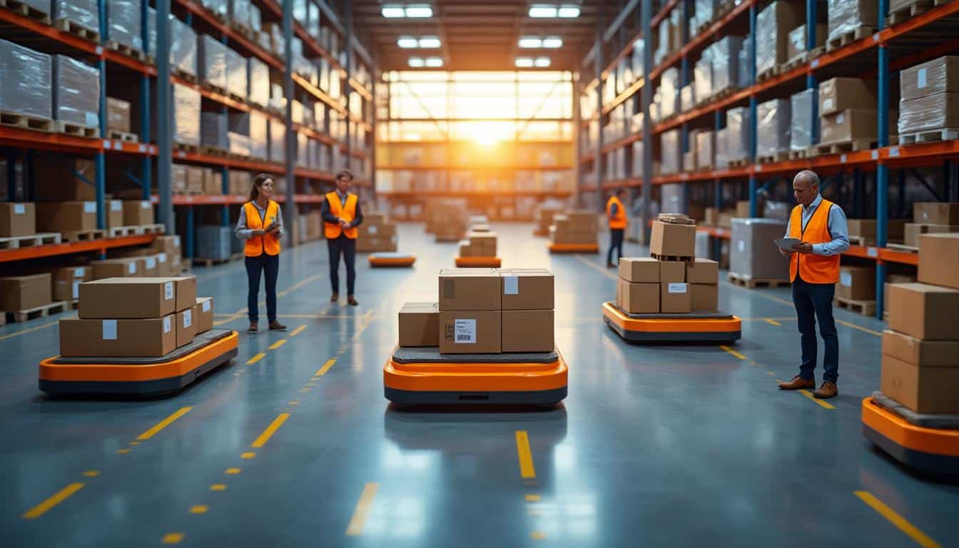 Illustration: Comprendre les différents types de flux dans la gestion logistique