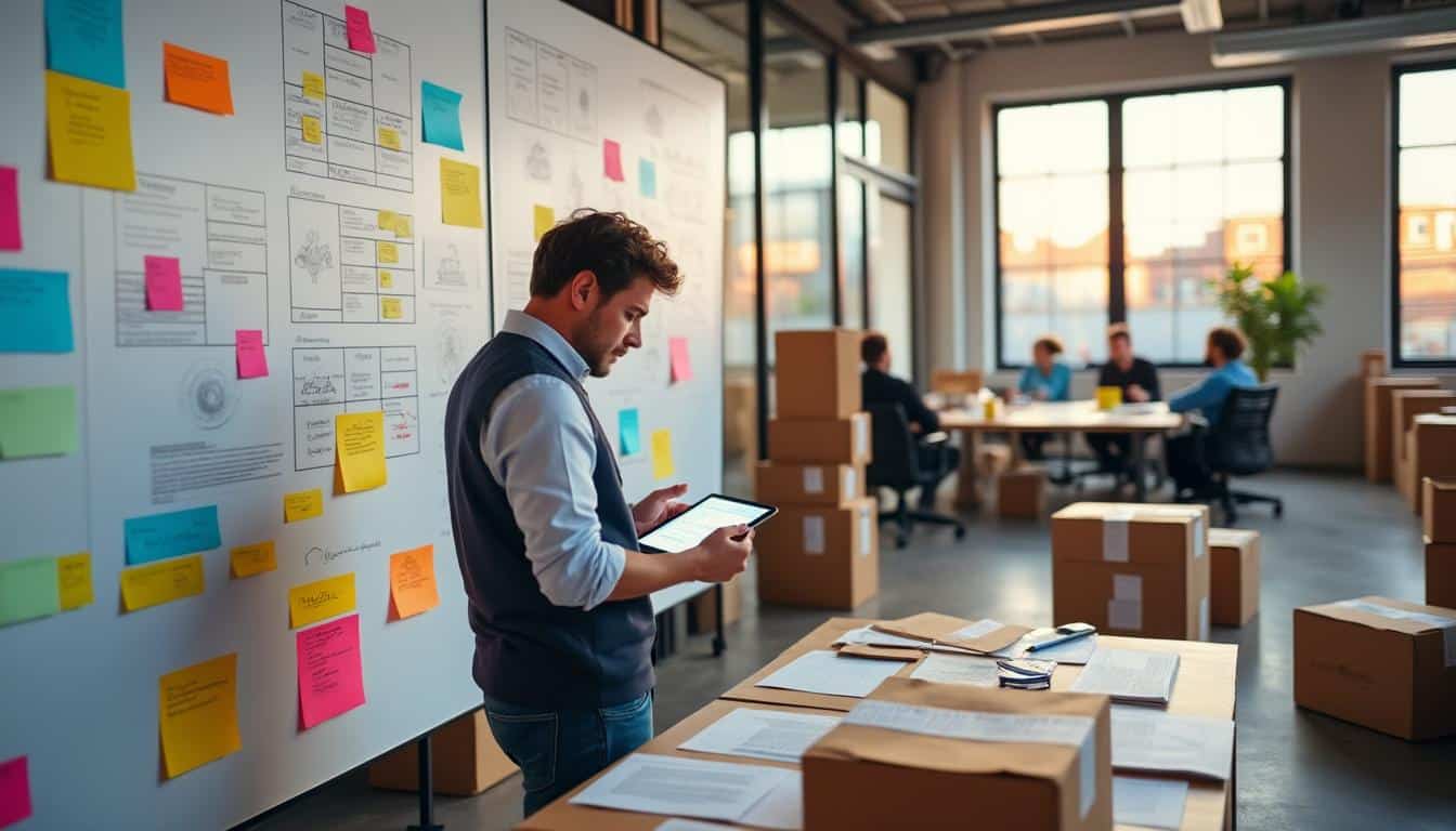 Illustration: Le métier du gestionnaire dans la coordination des flux logistiques