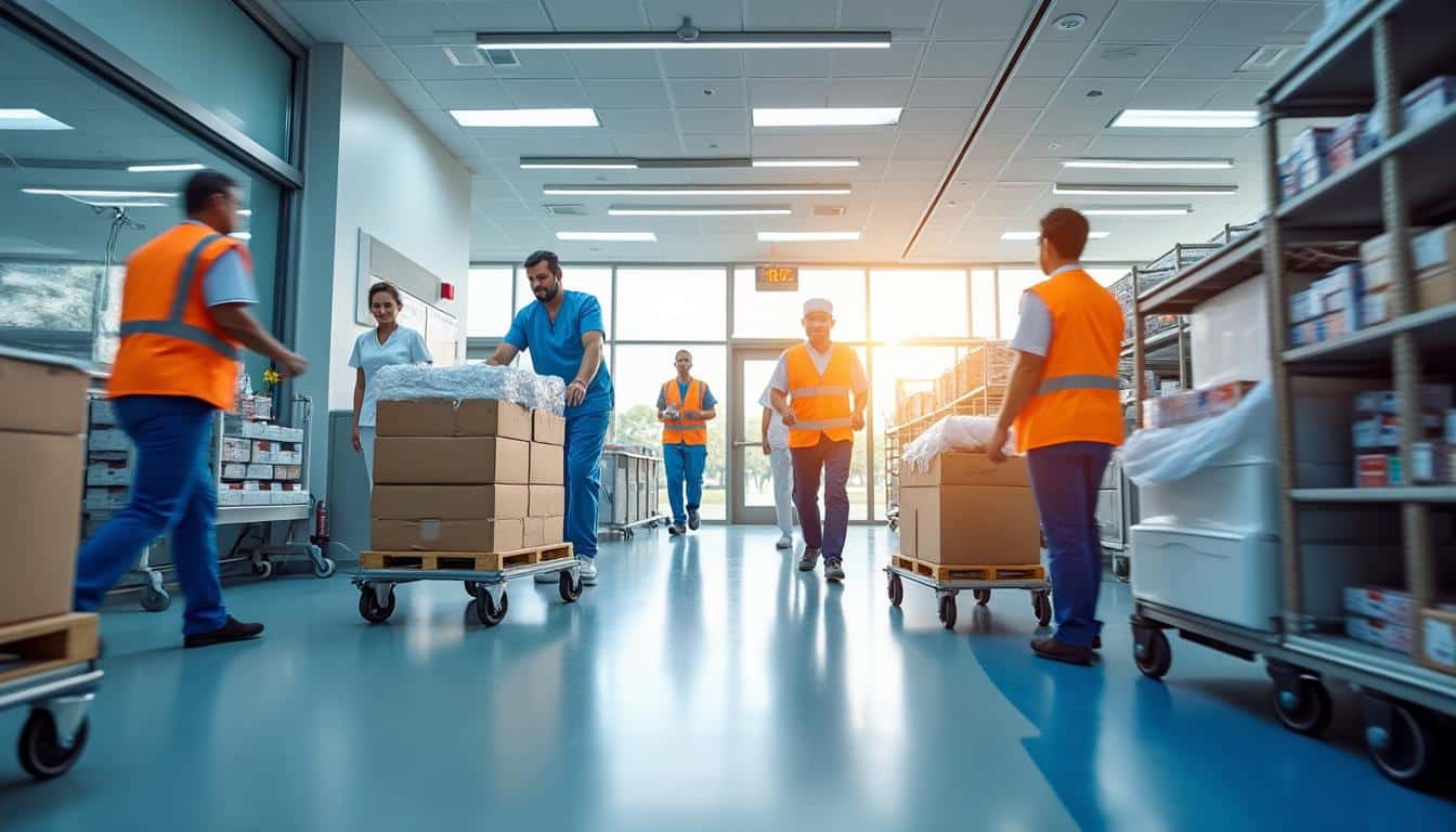 Illustration: Pourquoi la logistique des hôpitaux constitue un enjeu stratégique majeur