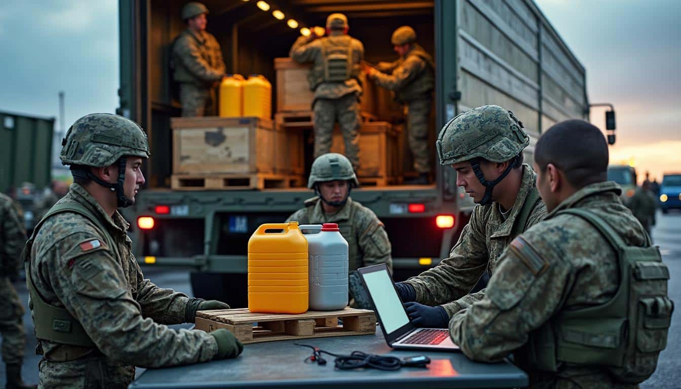 Armée logistique : rôle clé et innovations pour les opérations militaires