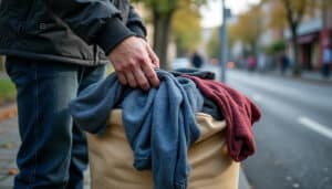 Où jeter les vêtements troués : guide pratique pour bien les recycler
