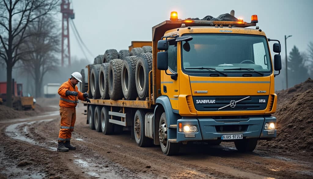 Transport en plateau : choisir le camion adapté pour vos charges lourdes