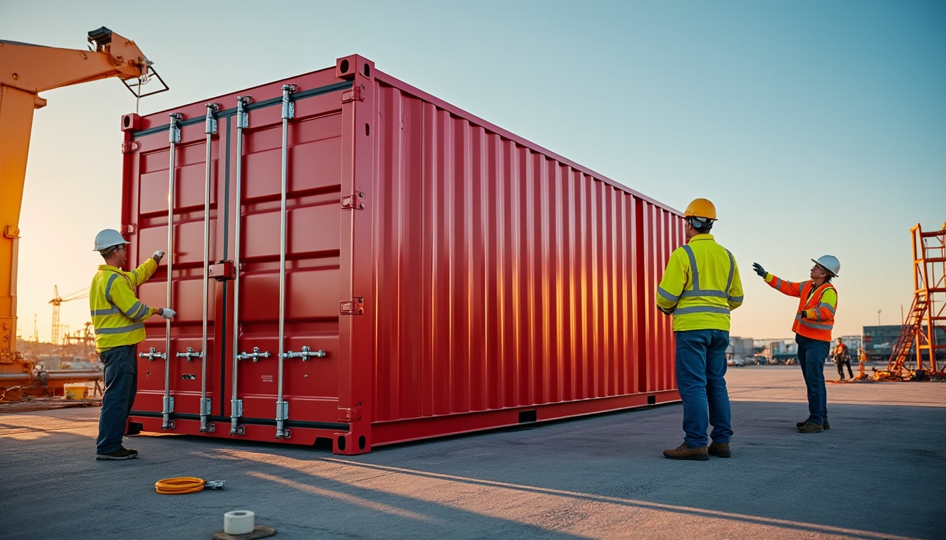 Illustration: Comprendre l’importance de l’habillage pour un conteneur maritime