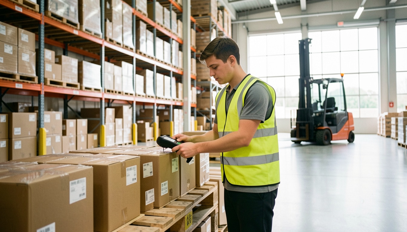 Alternance en logistique : missions, salaire et débouchés